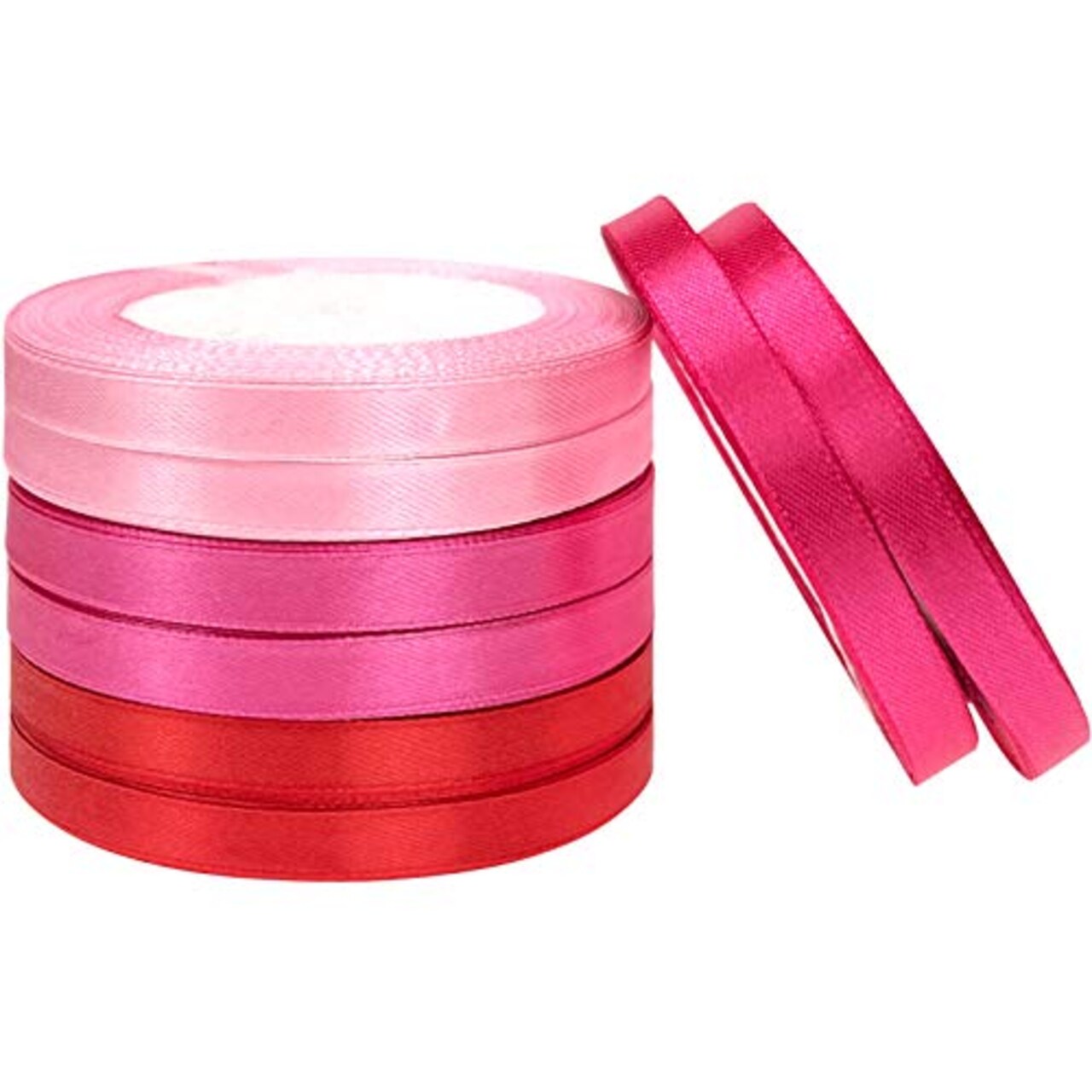 Llxieym Valentine's Day Satin Ribbon Gift Wrapping Ribbon for Valentine's  Day Wedding Crafts Decoration DIY Supplies, 0.39 Inch Wide (red, Rose,  Peach, Pink)